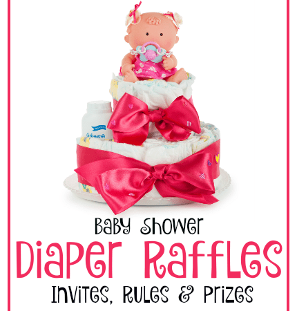 Diaper Raffle Invites, Prizes & Rules